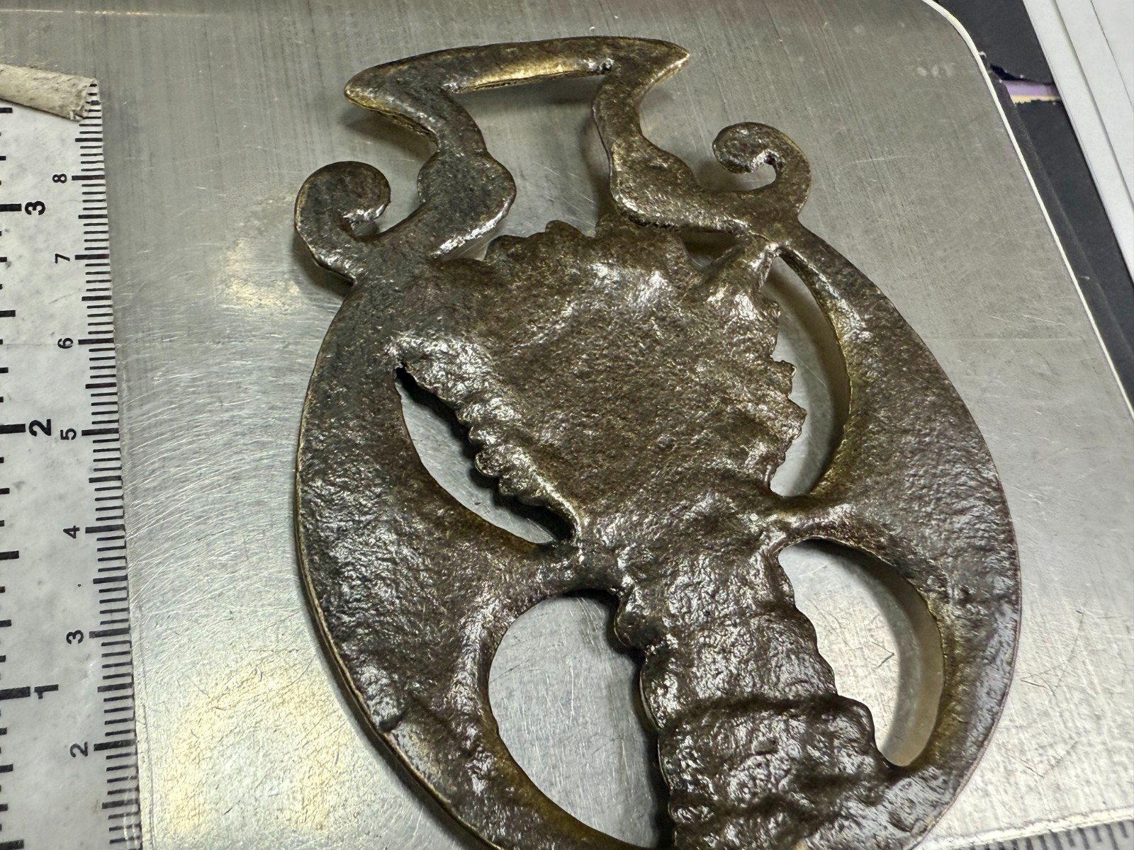 Tied Wheatsheaf Openwork Frame Bridle Harness Horse Saddle Medallion