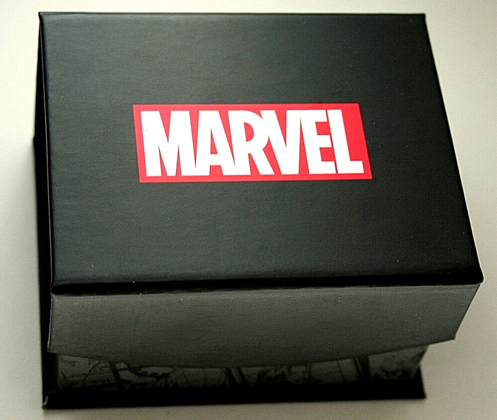 Marvel Comics Deadpool Face Metal Cuff Links New NOS + Gift Box