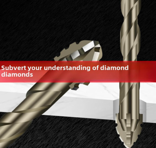 New Four-Flute Sawtooth Eccentric Drill Bit, Cozy Hoome Efficient Drill Bits US