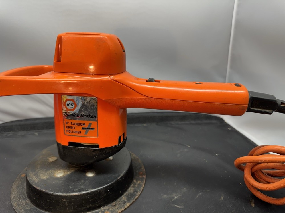 Black And Decker 8" Random Orbit Polisher Model No. 7962 - WORKING!! -
