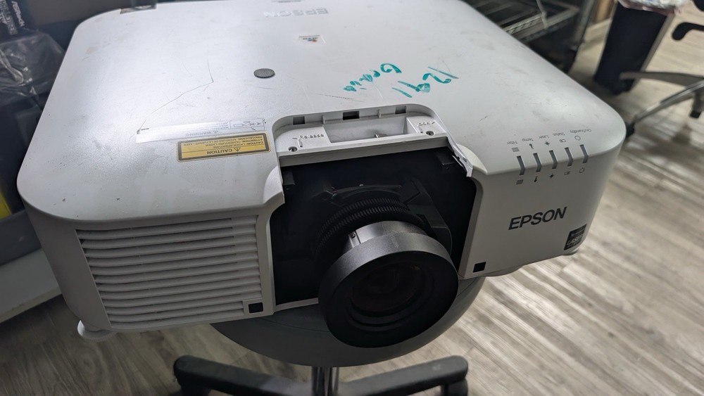 Epson Pro L1070U Model H940A Lumen Laser Projector UNTESTED