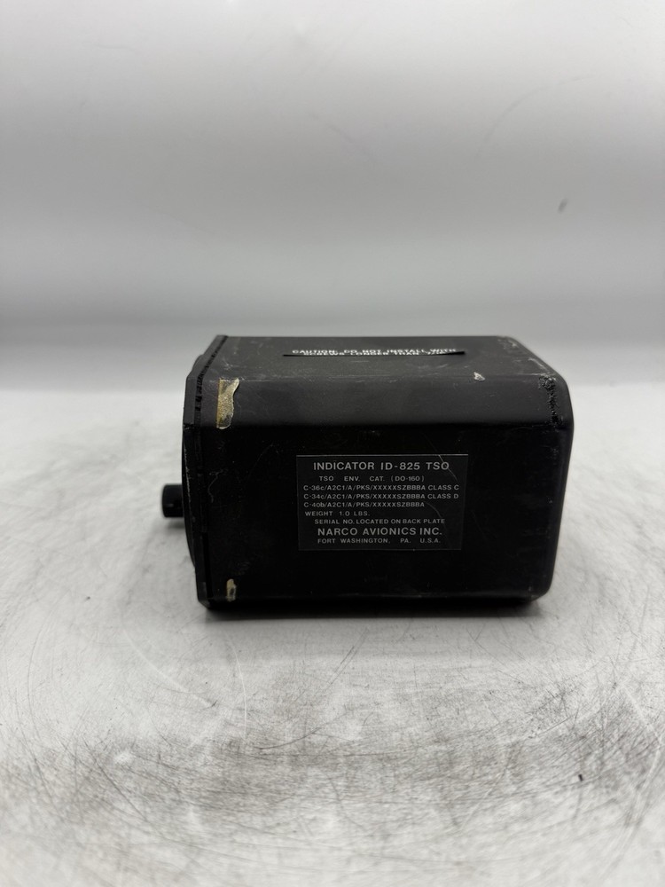 NARCO ID-825 TSO NAVIGATION INDICATOR READ
