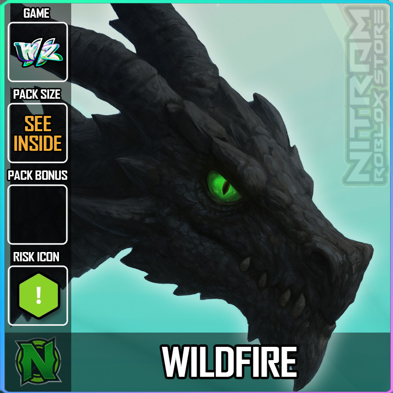 World Zero WZ - PET with PERFECT PERKS - WILDFIRE DRAGON