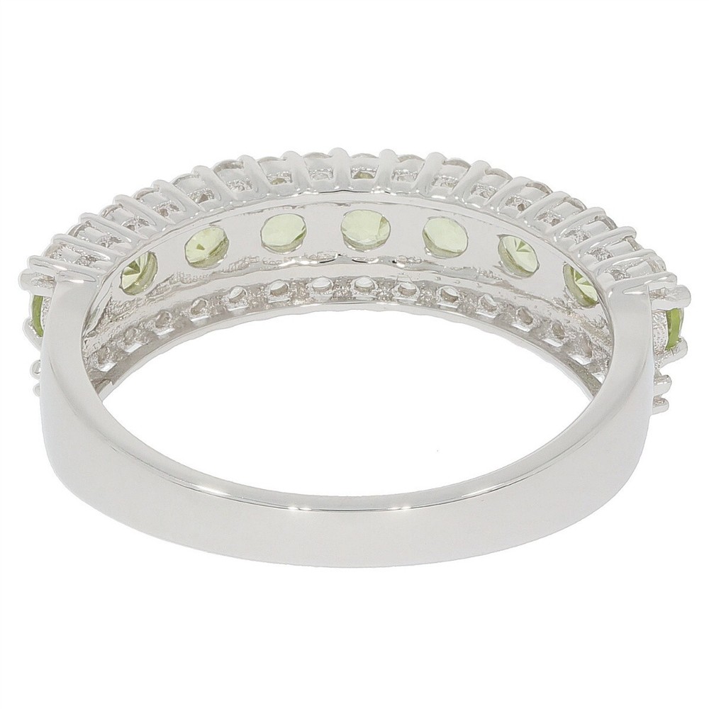 Sterling Silver Semi Mount Ring Setting RD 3x3mm Topaz