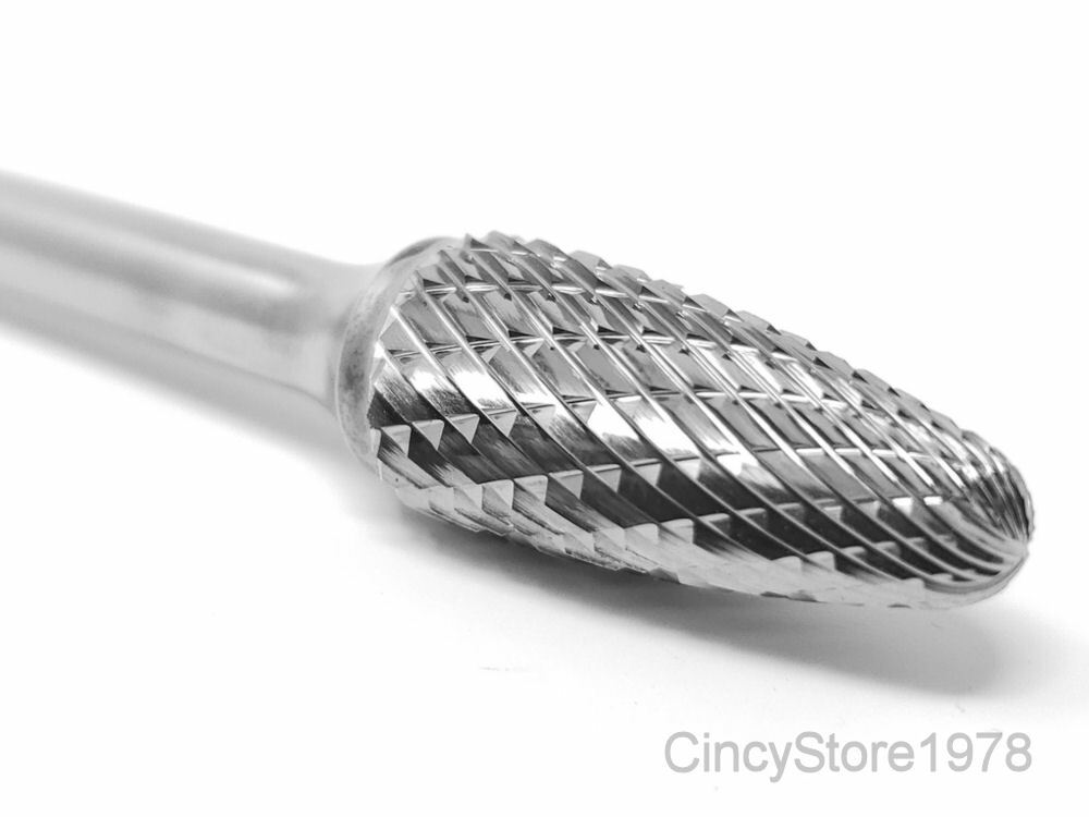 SF5L6D TREE Carbide Bur Car Engine Cylinder Head Porting Cutting Tool Porting