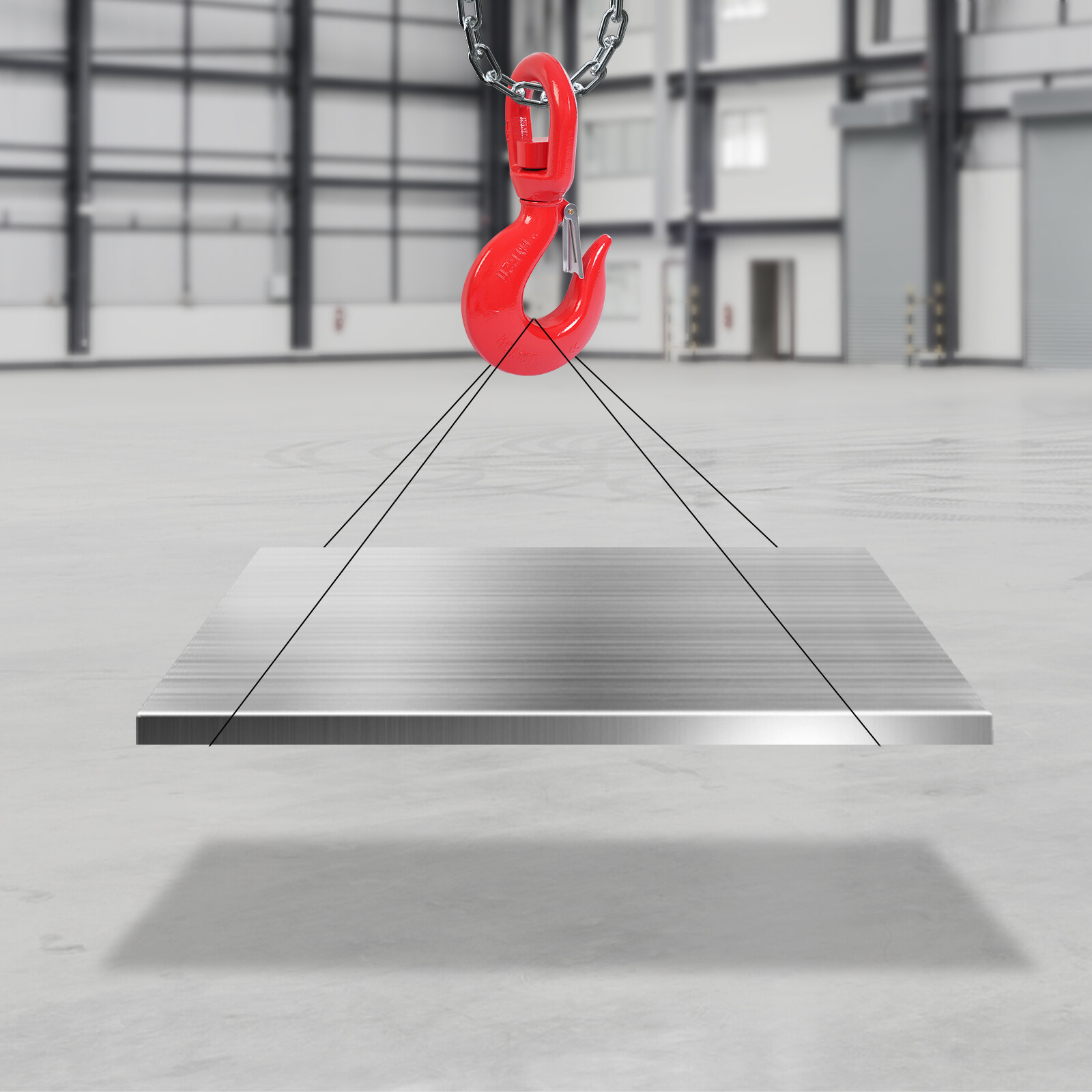 15T/33069.34lb Heavy Duty Swivel Lifting Hook Locking Swivel Hook w/Safety Latch