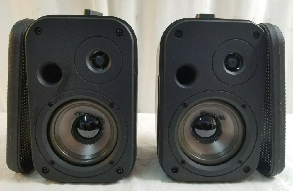 Pair LIFELINE 4.5" x 7" Amplification System Speakers