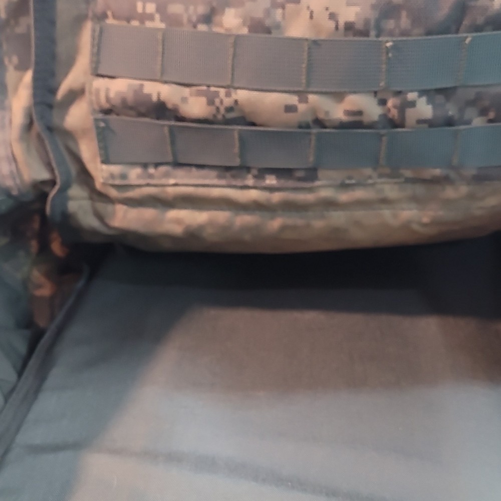 Large Digital Camouflage Nylon Tactical Backpack with MOLLE System & 8+ Pockets