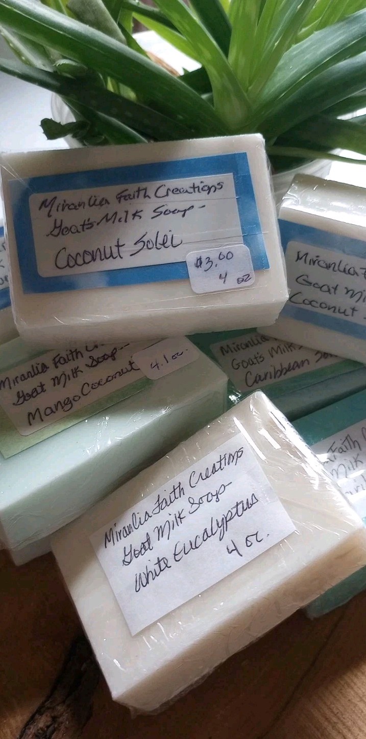 Goat's Milk Soap - 2/$6 Your Choice Of Scents!