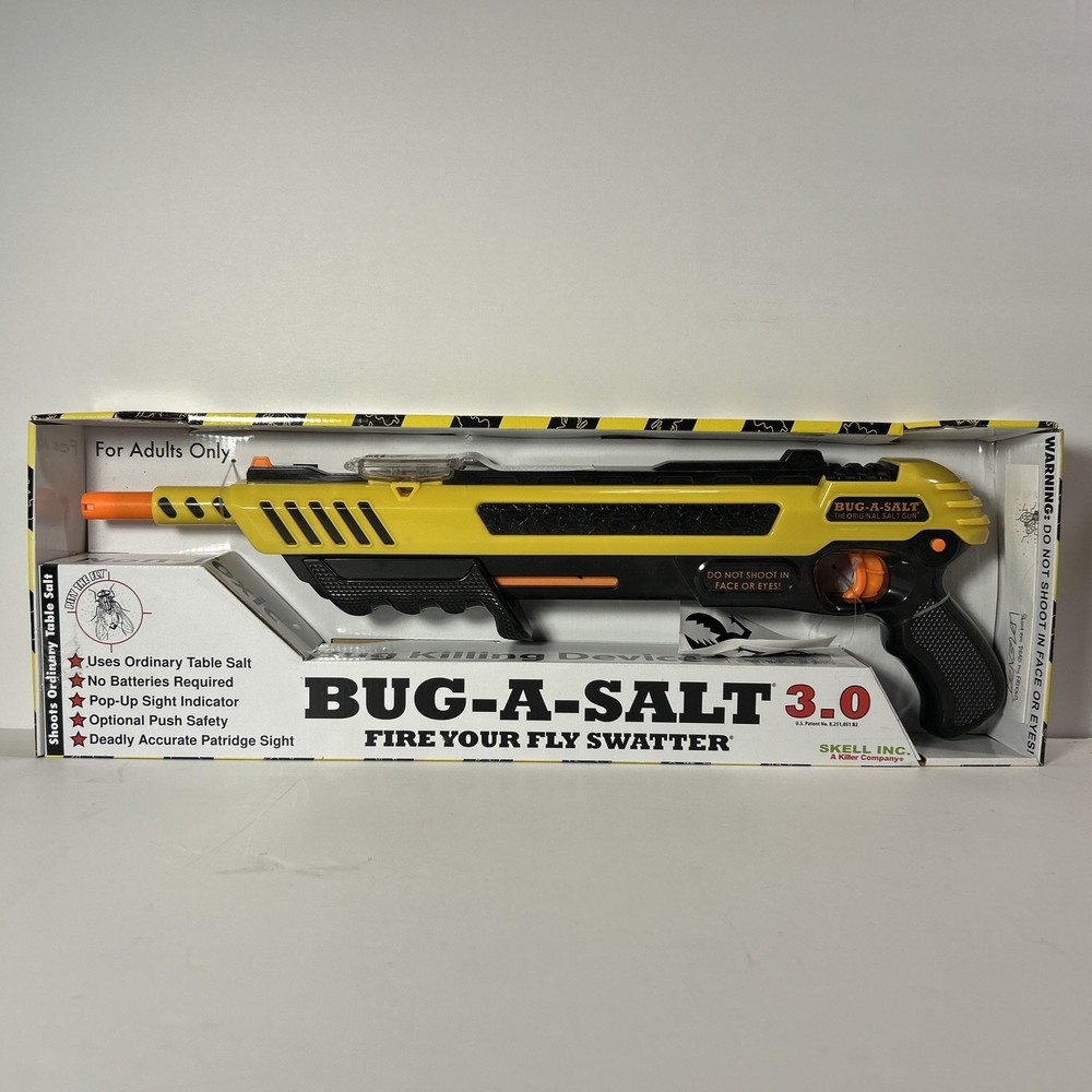 BUG-A-SALT Yellow 3.0 Non-Toxic Table Salt