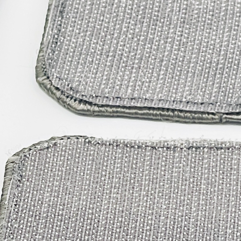 Samurai Kanji Morale Patch Mil-Spec Monkey 4 Black Silver Gray Embroidered 2.5"