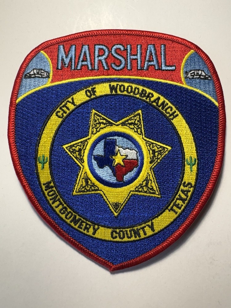 Woodbranch Texas Marshal Patch