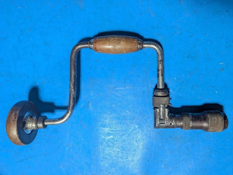 German made vintage Bit Brace Hand Drill