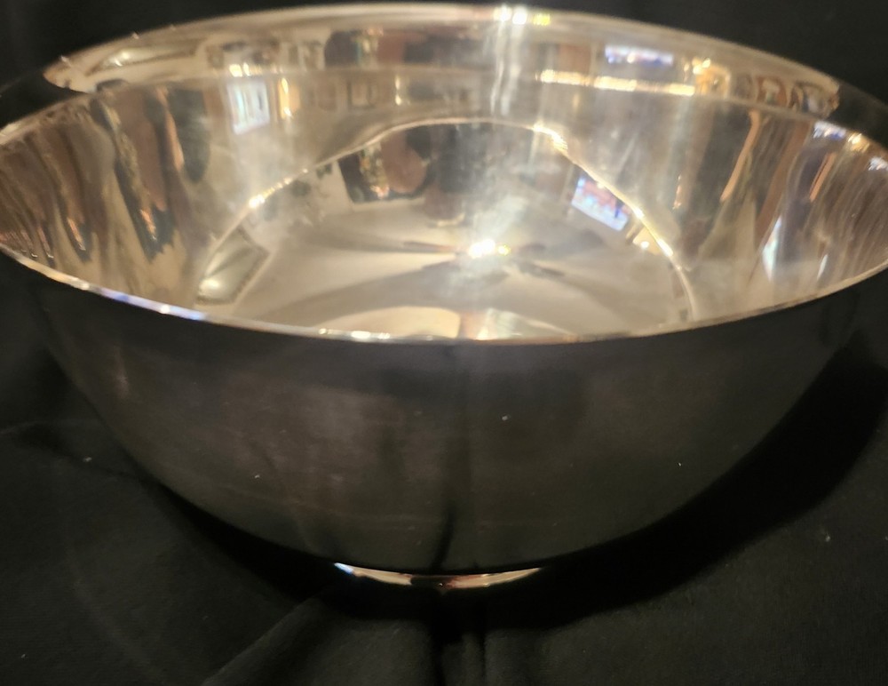 VINTAGE NIB REED & BARTON #105 9” SILVER PLATE BOWL Excellent
