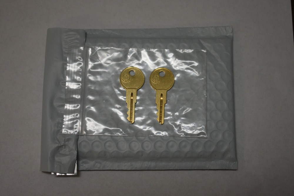G1301-G1425 2-Replacement Keys For Schroeder Thompson Cut To Your Key Code