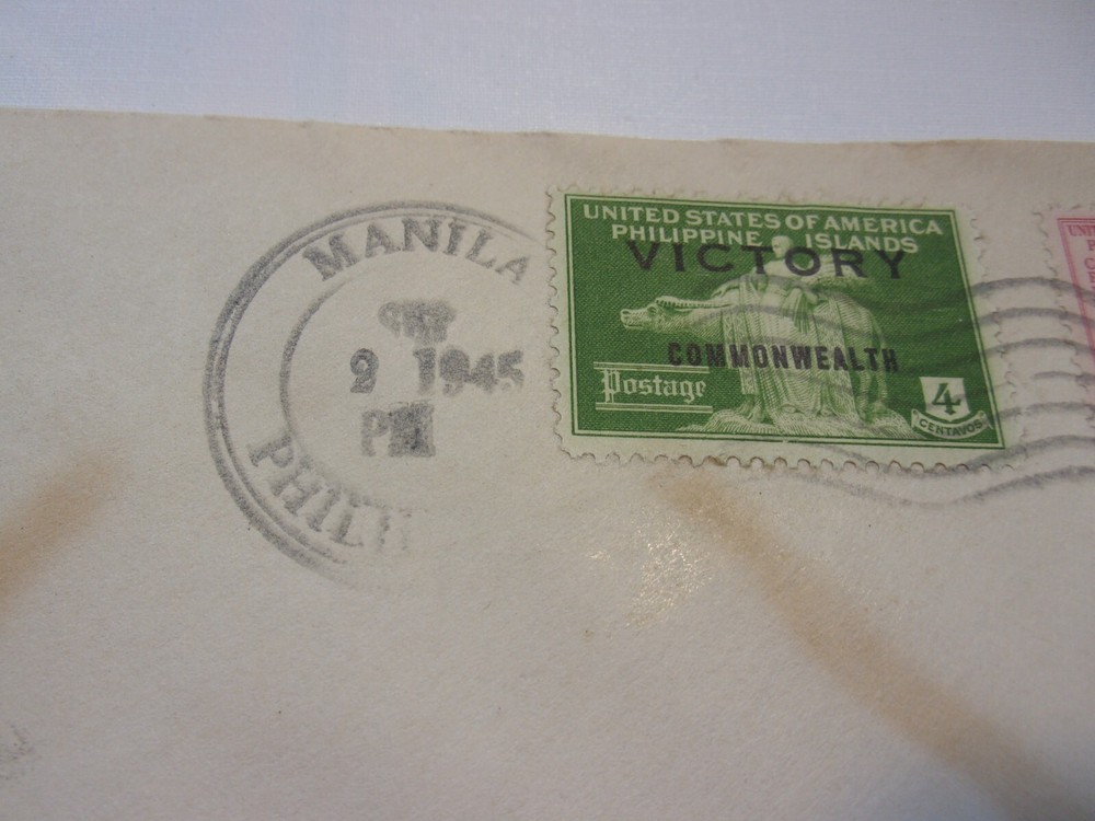 Philippines - Macarthur V-J Day FDC. September 2, 1945.