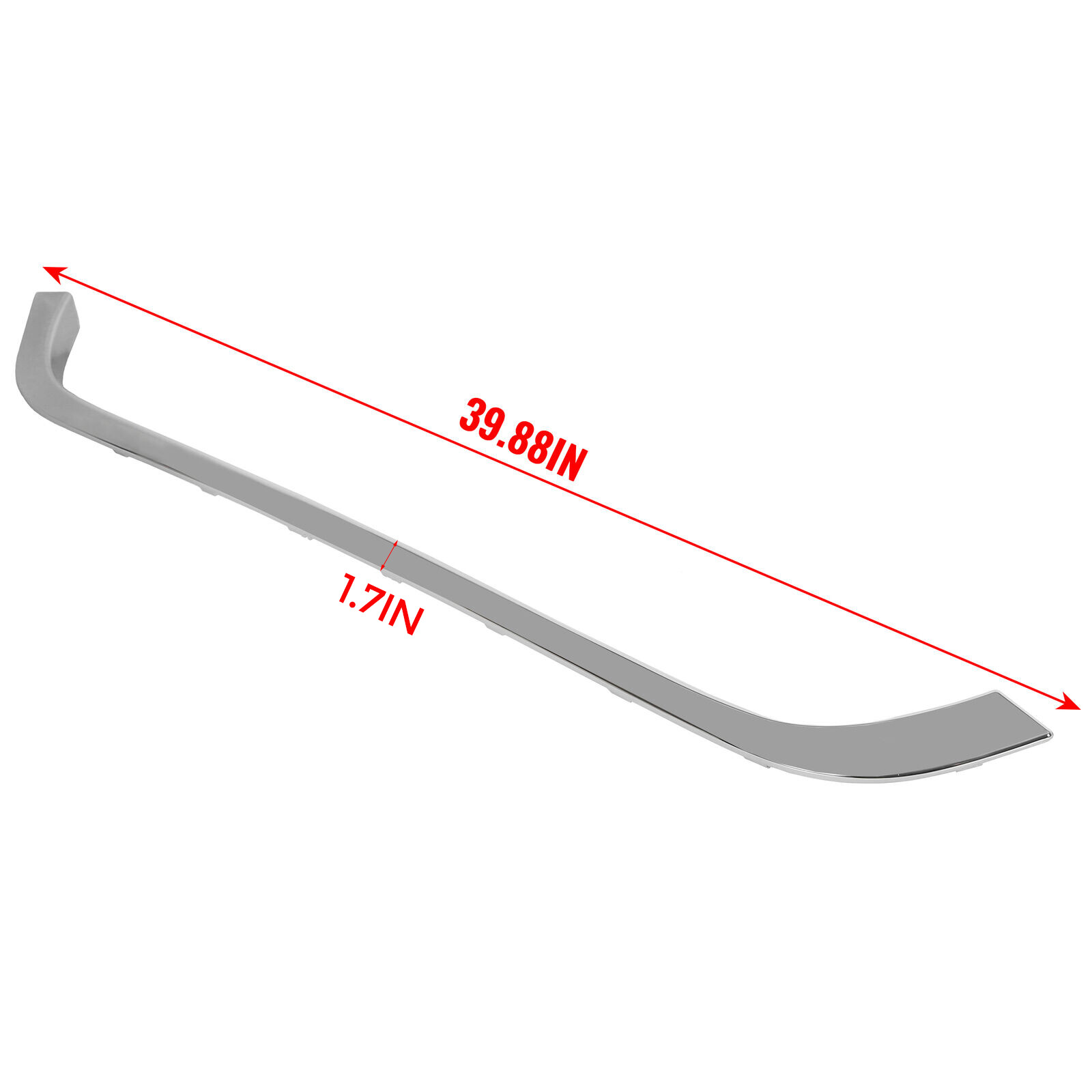 Chrome Grille Hood Molding Trim For 2007-2015 Mini Cooper R55 R56 R58 R59