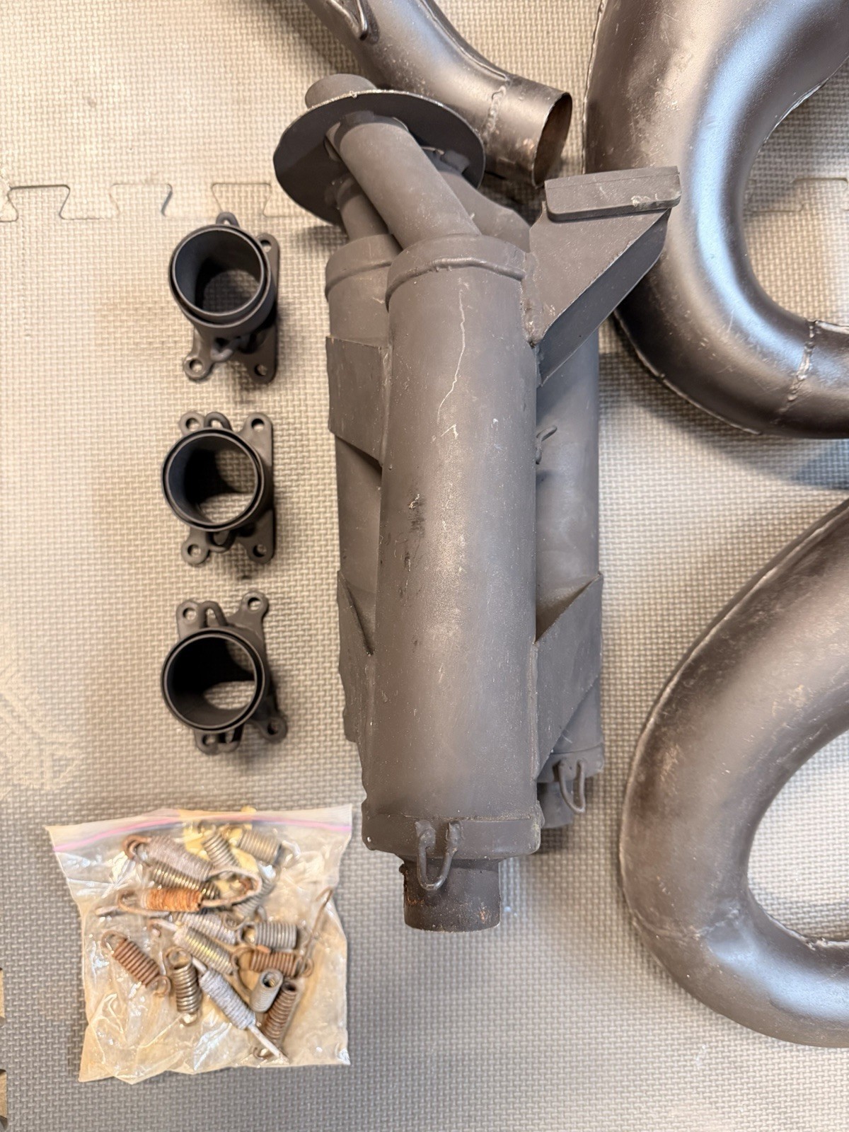 2001-2006 Yamaha Viper 700 BENDER TRIPLE PIPES SXV VIPER PIPES TRIPLE