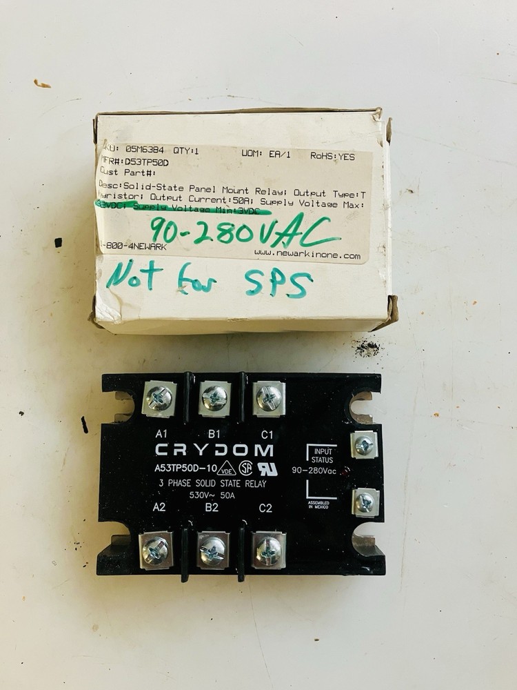 Cryodom Solid State Relay A53TP50D-10