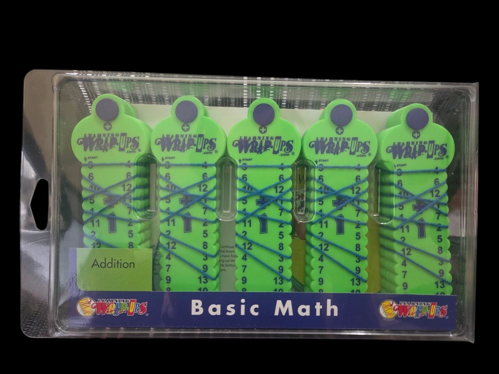 Learning Wrap-Ups Basic Math Addition Introductory Kit (Set of 5 Wrap-Ups)