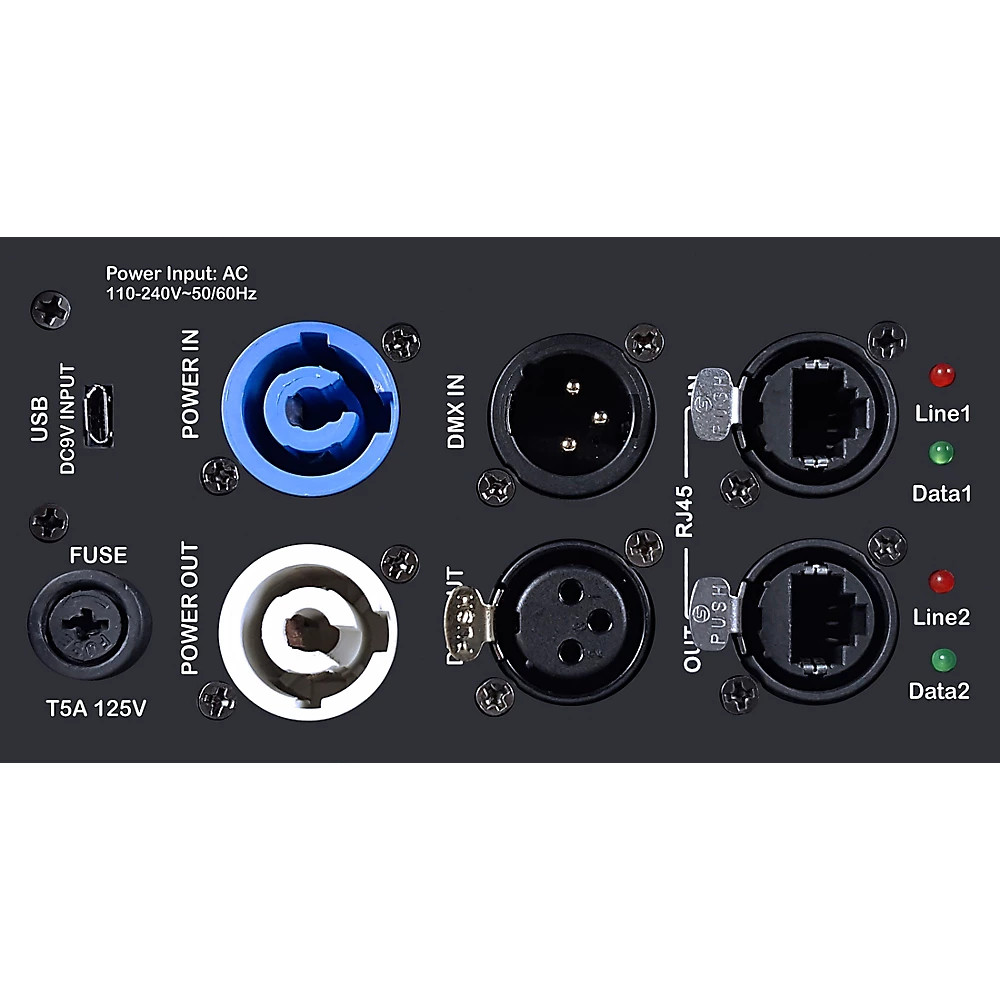 Blizzard LOOP Moving-head RGBW LED Linear Multi-beam Effect with LED Rings