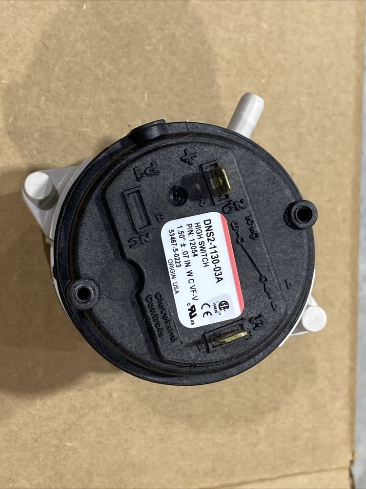 Cleveland Controls Low Altitude Pressure Switch And High New