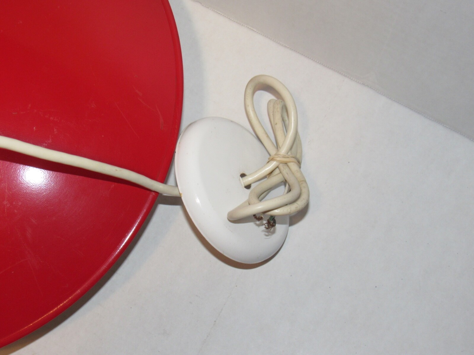 19" Industrial Metal Light Ceiling Lamp Shade Mid Century Barn Fixture RARE USA