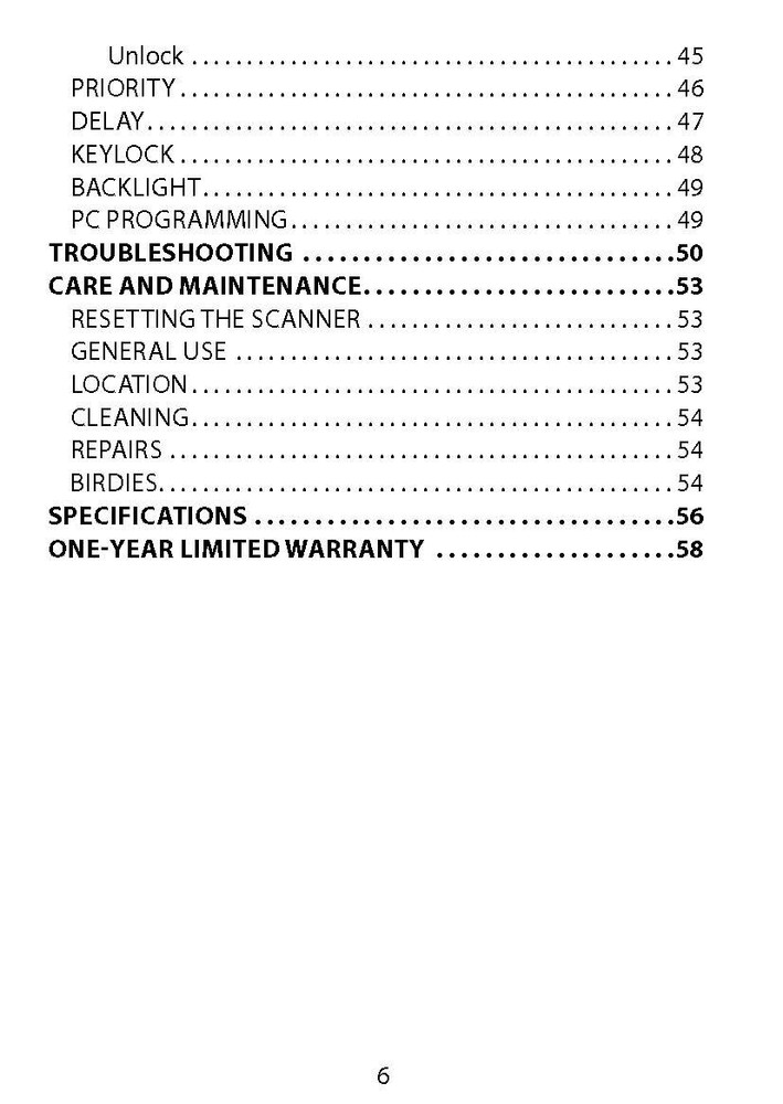 Uniden BC75XLT Instructions Operating Manual User Guide Coil Bound