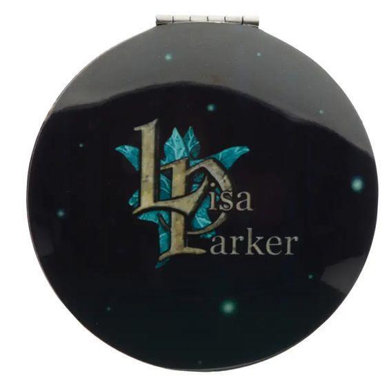 Witching Hour Magical Cat Compact Mirror Designed UK Lisa Parker Magnifying