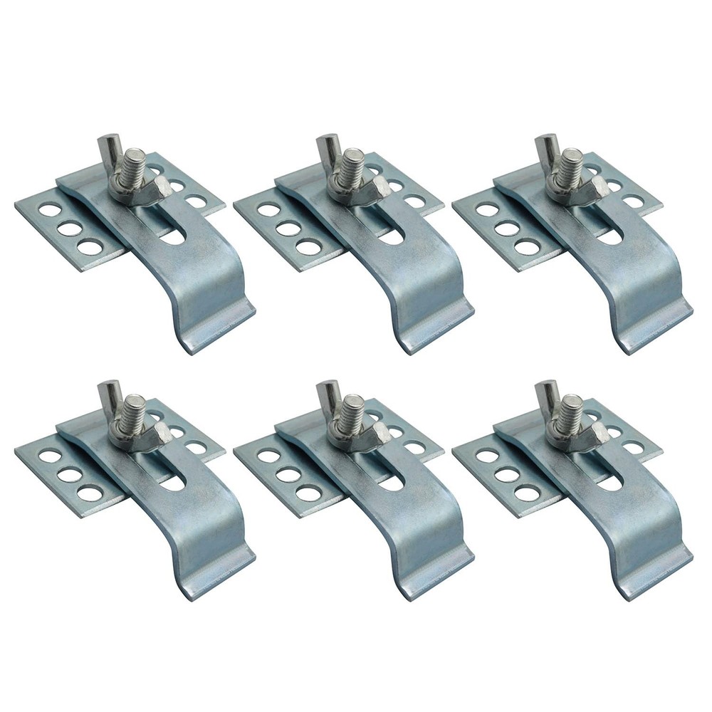 Stainless Steel Sink Clips Undermount Kitchen Epoxy Brackets Supports 6 PCS