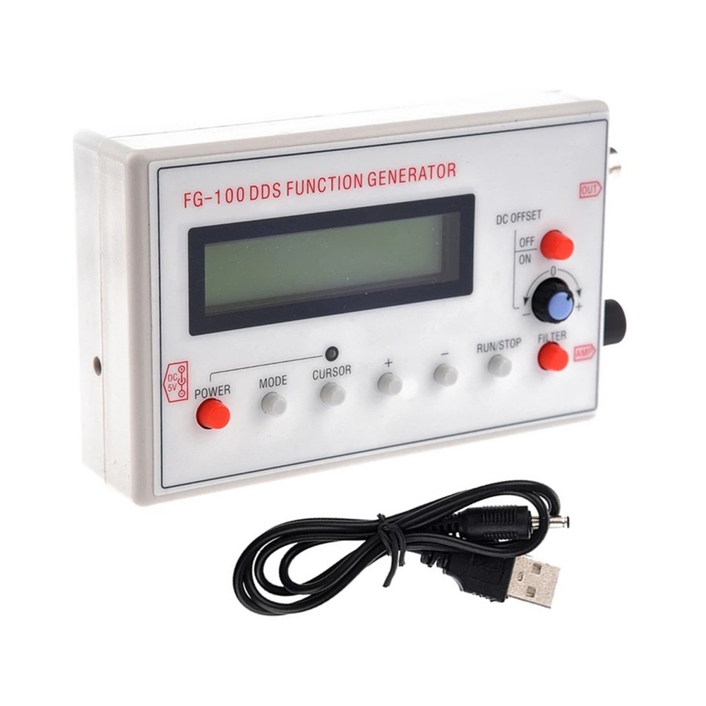 1HZ-500KHZ DDS Function Signal Generator Source Module Frequency Counter