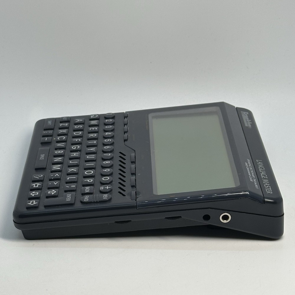 Vintage Franklin LM-6000 The Speaking Language Master Dictionary Tested Working!