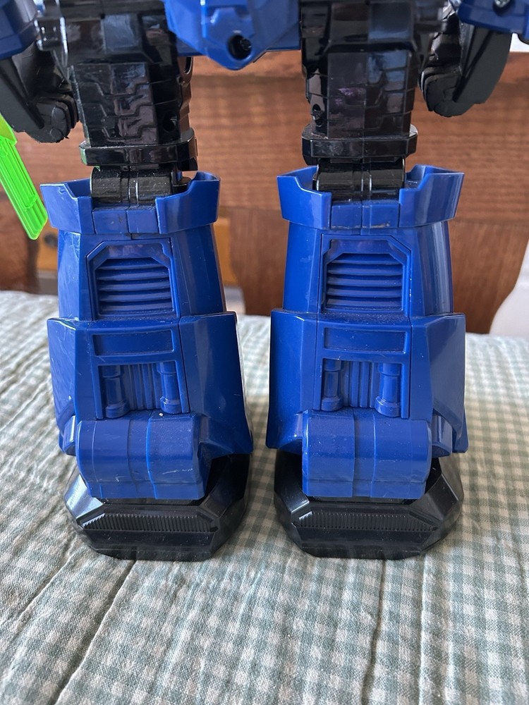 Adventure Force Asteroidbot 14” Walking Talking Robot Lights Sounds Missing Gun