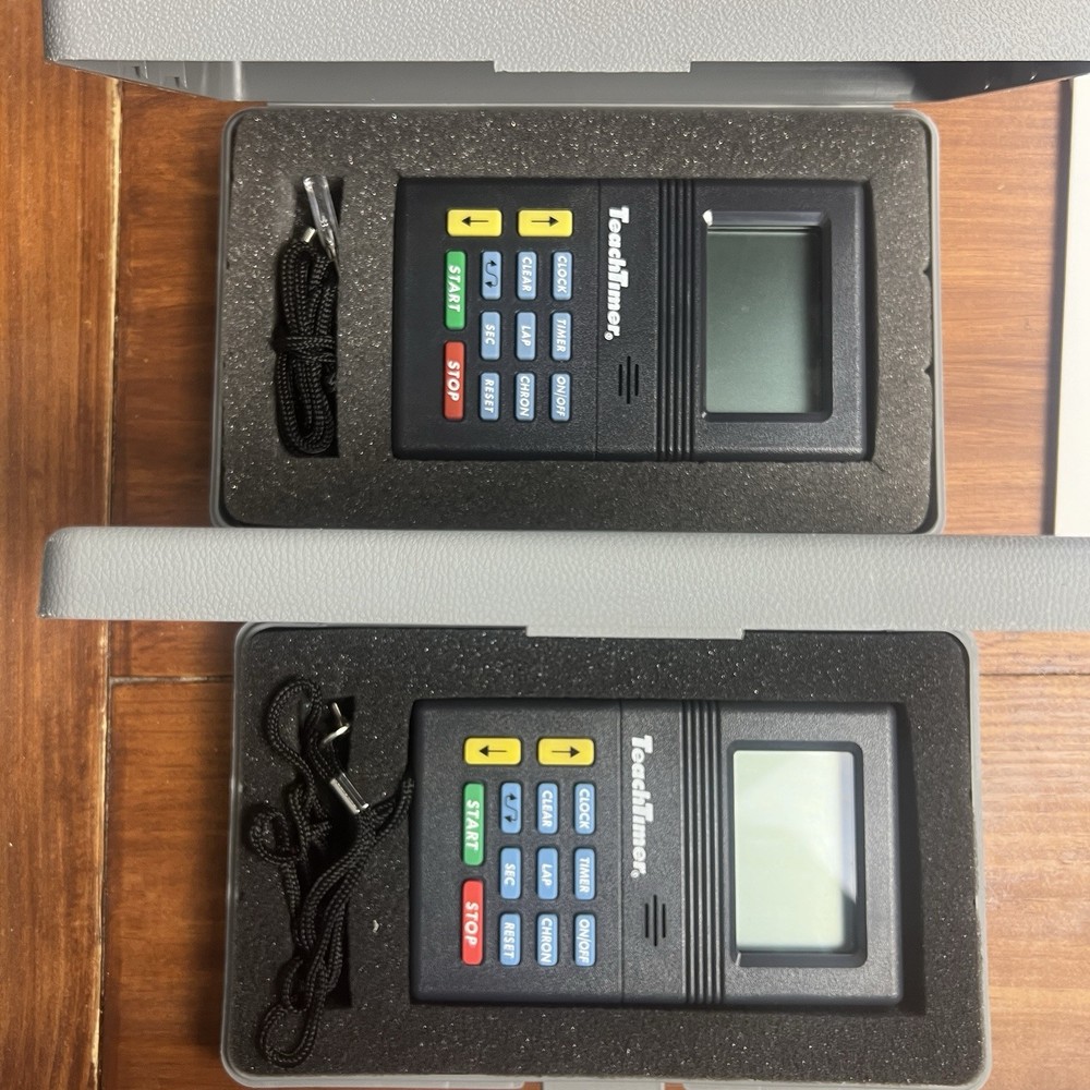 Stokes TeachTimer 229 Timer Clock Chronograph Overhead Projector READ DESC (2)