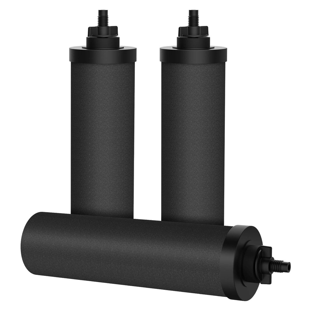 6Pk Black Water Filter Replacement,Compatible with Gravity Water Filter System