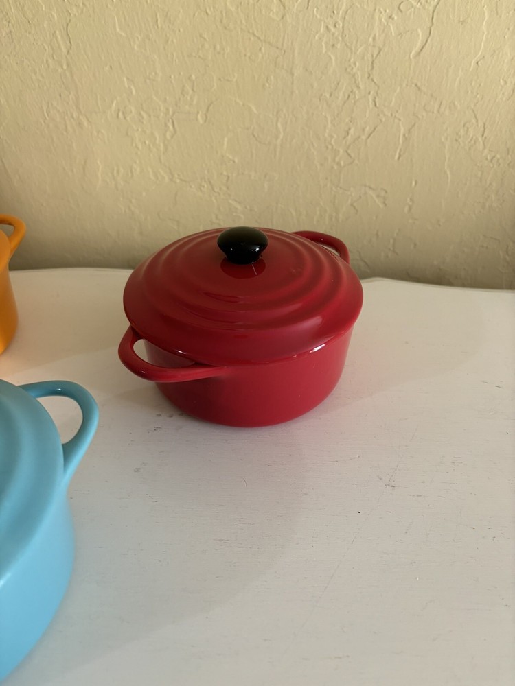 Creative Co-op Stoneware Mini/Individual Baker Dish with Lid