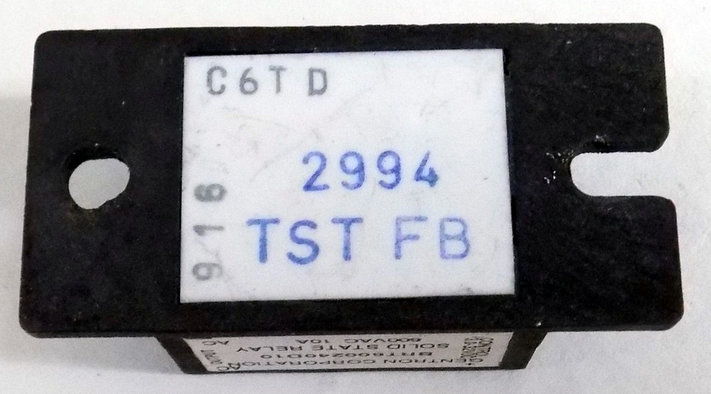 GENTRON CORP. BRT600240D10 600VAC 10A SOLID STATE RELAY