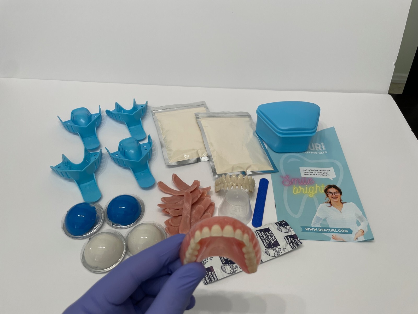 DIY FULL DENTURES for beginners (ONE SIZE FITS ALL) * FULL /PARTIAL*
