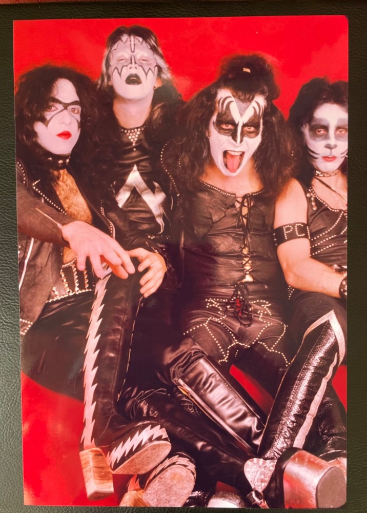 Early KISS 8 x 12 Photo Paul Stanley Bandit Makeup Only 1 Available
