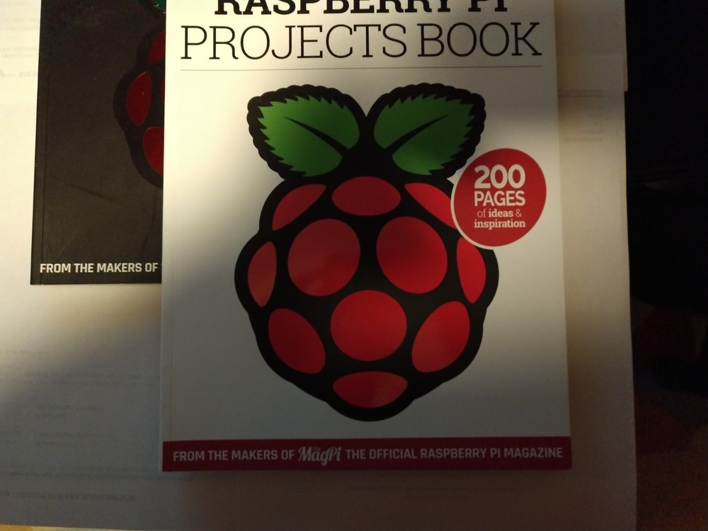 Raspberry PI Prodjects Book Volume 1 and 2