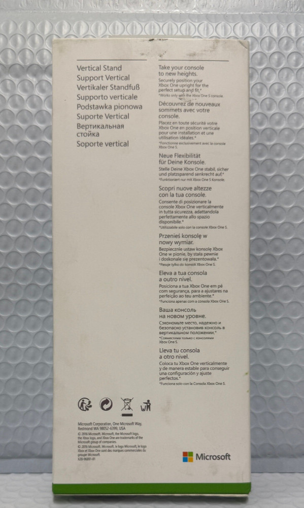 Microsoft Xbox One S Console Vertical Stand - Black