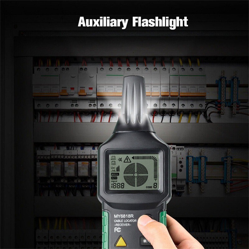 Underground Wire Locator Pro Cable Tester MY6818 Detector Pipelines Tracker--