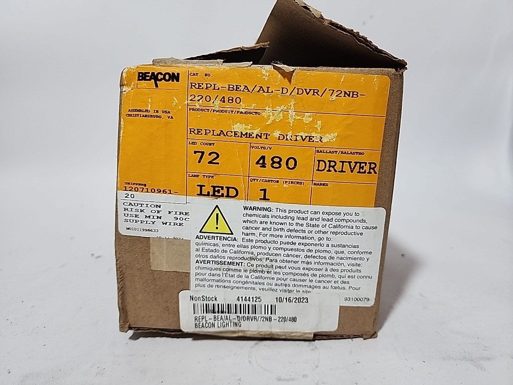 Beacon REPL-BEA/AL-D/DVR/72NB-220/480 Replacement Driver