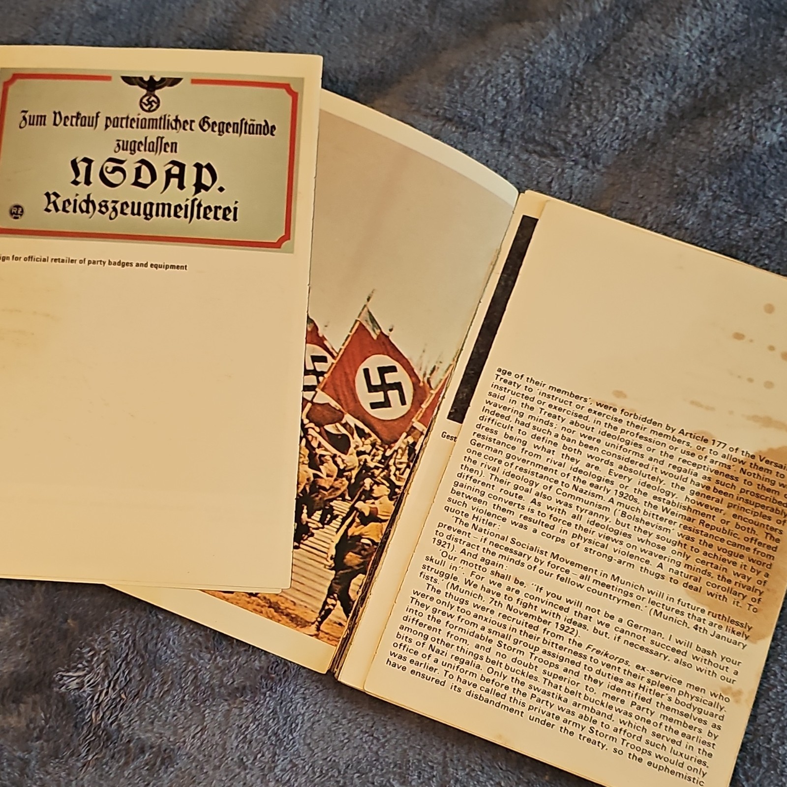 Nazi Regalia by Jack Pia WW II Germany Militaria Illustrated Book Original