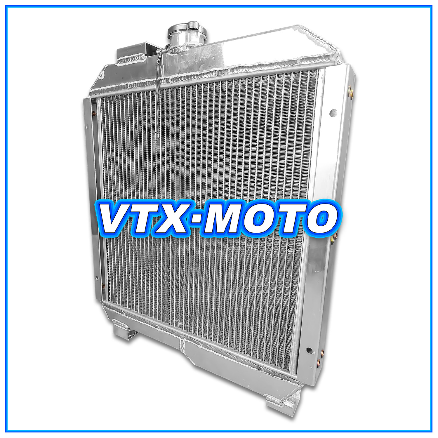 SBA310100630 aluminum compact radiator for Ford New Holland model 1715 tractors