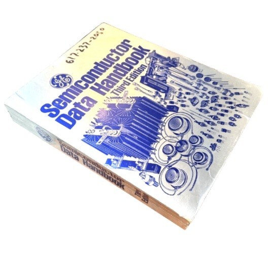 Vintage 1977 GE Semiconductor Handbook Third Ed Softcover Technical Guide