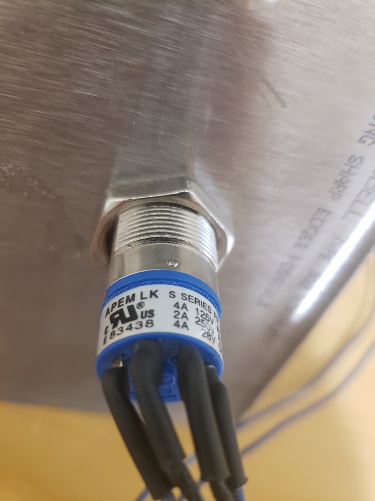 Current LVSKEY-3M-SS Heavy Duty Key Switch