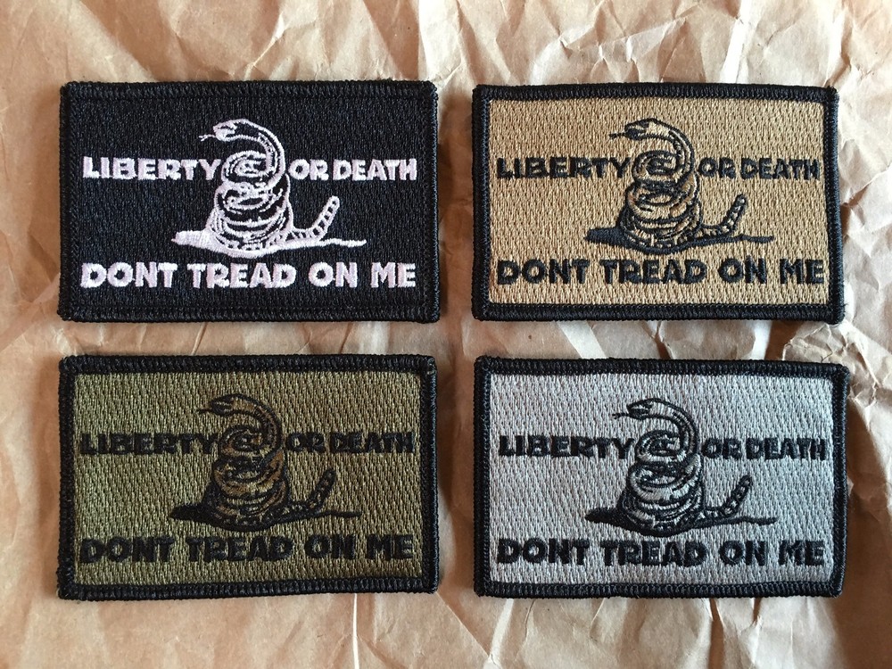Liberty or Death Culpeper Don't Tread On Me Patch