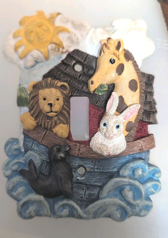 Noah's Ark Wall Plaque And Light Switch Cover