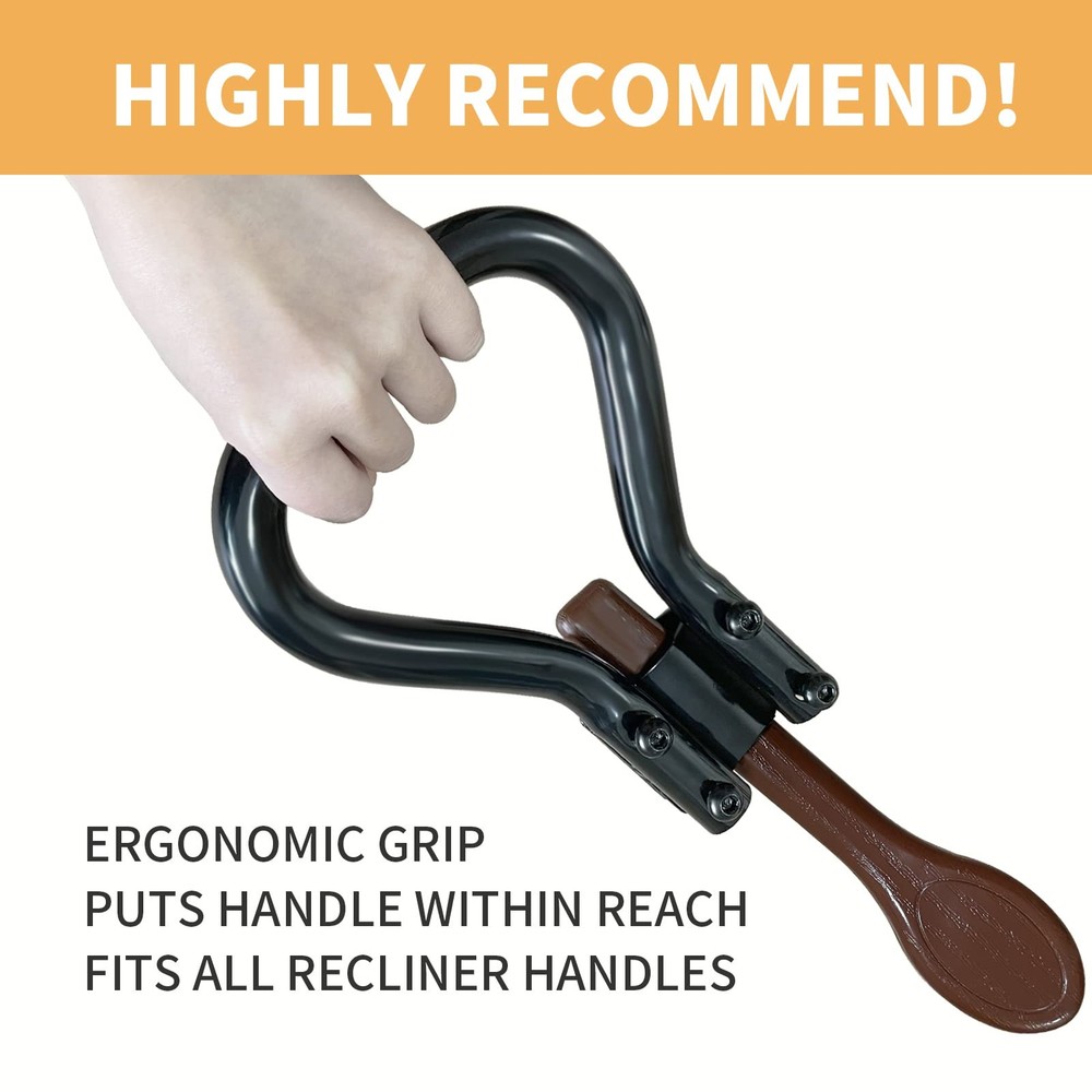 Laowu Recliner Handle Extender, Lever Extender for OVERSIZED, 1 Pack